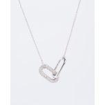Eternal Bond Silver Necklace