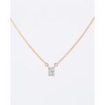 Mini Bar Pave Necklace