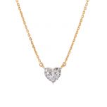 Pure Heart Solitaire Necklace
