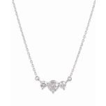 Trinity of Love Silver Necklace