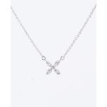 X Bloom Silver Necklace