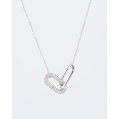 Eternal Bond Silver Necklace