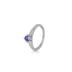 Kyte Tanzanite Silver Ring12