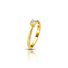 Round Solitaire Ring