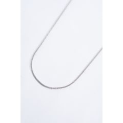 Silver Japanese Popcorn Chain