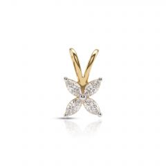 Marquise Clover Lab Grown Diamond Pendant