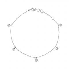 Dot Station Lab Grown Diamond Bracelet
