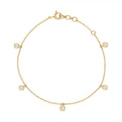 Dot Station Lab Grown Diamond Bracelet