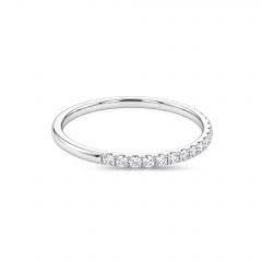 River Pavé Lab Grown Diamond Band