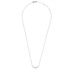 Curved Bar Lab Grown Diamond Necklace