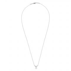 Trefoil Cluster Lab Grown Diamond Necklace