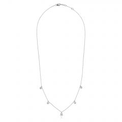 Station Charm Lab Grown Diamond Necklace