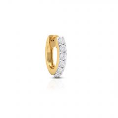 Luna Pavé Lab Grown Diamond Nose Pin