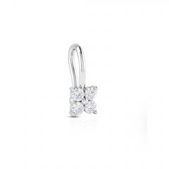 Clover Cluster Lab Grown Diamond Nose Pin