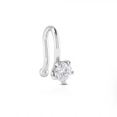 Solitaire Lab Grown Diamond Nose Pin