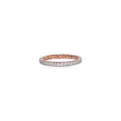 14K Kyte Gold Diamond Rope Band Ring